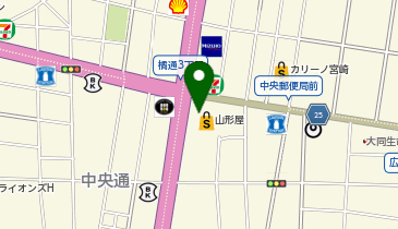 Theory(セオリー) 宮崎山形屋店の地図画像