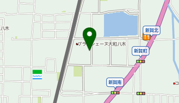 コナミスポーツクラブ 大和八木の地図画像