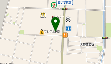 THE 3RD PLANET(ザ サード プラネット) フレスポ国分店の地図画像