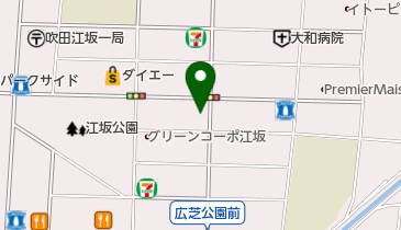 讃岐うどん四八の地図画像