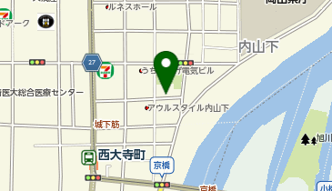 自然食レストランプチ・メリットの地図画像