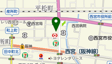 博多流 神屋 西宮店の地図画像
