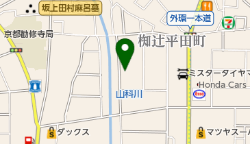 洗濯館 じゃぶじゃぶランド 山科店の地図画像