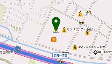 tutuanna(チュチュアンナ) 小倉サンリブ店の地図画像