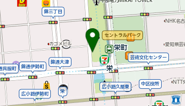 tutuanna(チュチュアンナ) 栄 森の地下街店の地図画像