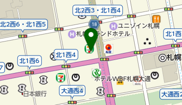 Chacott(チャコット) 札幌店の地図画像