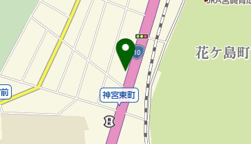 月の友の会宮崎県本部の地図画像