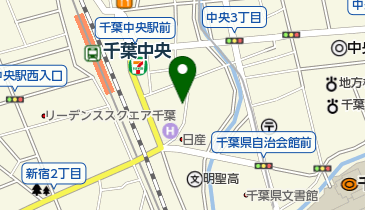 三幸学園 東京医療秘書福祉専門学校 千葉校の地図画像