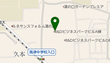 神奈川県立川崎図書館の地図画像