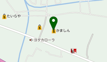 うさちゃんクリーニング かましん日光森友店の地図画像