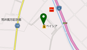 うさちゃんクリーニング ベイシアさくら氏家店の地図画像