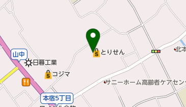うさちゃんクリーニング とりせん北本店の地図画像