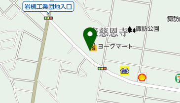 うさちゃんクリーニング ヨークフーズ東岩槻店の地図画像