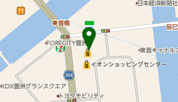 AEON PET(イオンペット) ウェルネスセンター東雲店の地図画像