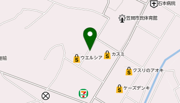 うさちゃんクリーニング カスミ笠間店の地図画像