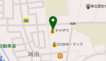 うさちゃんクリーニング ヤマザワ多賀城店の地図画像