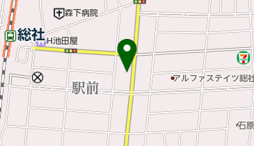 ファミリータウンモリヤスの地図画像