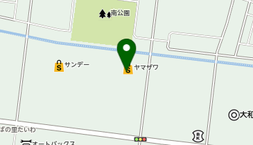うさちゃんクリーニング ヤマザワ吉岡店の地図画像