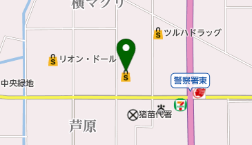 うさちゃんクリーニング ヨークベニマル猪苗代店の地図画像