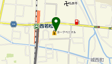 うさちゃんクリーニング ヨークベニマル城西町店の地図画像