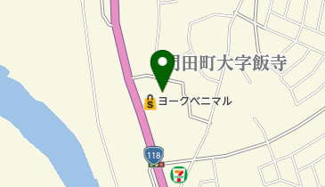 うさちゃんクリーニング ヨークベニマル飯寺店の地図画像