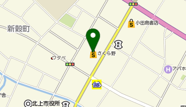 TwinMallPlaza KITAKAMI Sakurano(ツインモールプラザ北上さくら野)の地図画像
