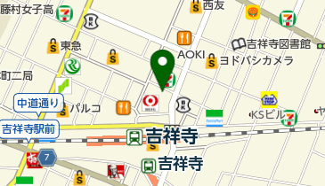 MEN'S TBC(メンズ ティービーシー) 吉祥寺店の地図画像