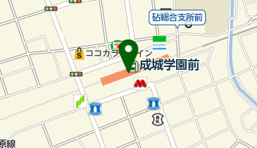 Odakyu OX(小田急OX) 成城店別館の地図画像