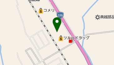うさちゃんクリーニング マックスバリュ板柳店の地図画像