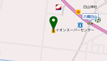 うさちゃんクリーニング イオンスーパーセンター美郷店の地図画像