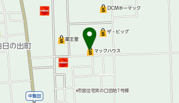 うさちゃんクリーニング ザ・ビック大曲飯田店の地図画像