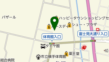 うさちゃんクリーニング ハッピータウン店の地図画像