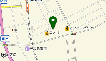 うさちゃんクリーニング マックスバリュ武道島店の地図画像