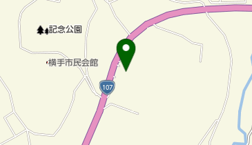 うさちゃんクリーニング 横手店の地図画像