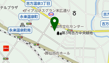 鳥取市文化センターの地図画像