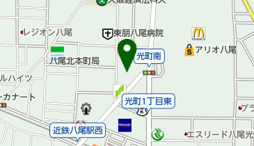 コ・ス・パ 八尾の地図画像