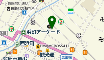 五島椿本舗 観光通店の地図画像