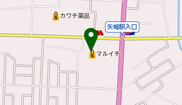 マルイチ 矢巾店の地図画像