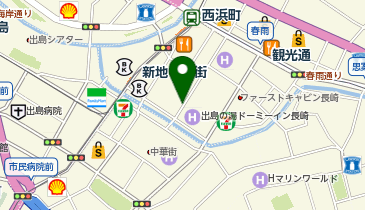 まるみつ 浜町店の地図画像