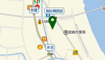 株式会社翔薬 宮崎営業部 宮崎支店の地図画像