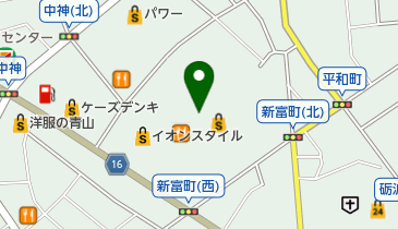 ペテモ となみ店の地図画像