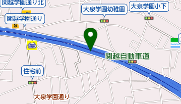 練馬区立大泉リサイクルセンターの地図画像