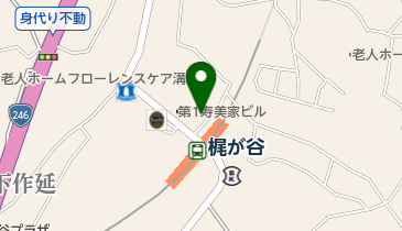 はっぴーとーく樹音の地図画像