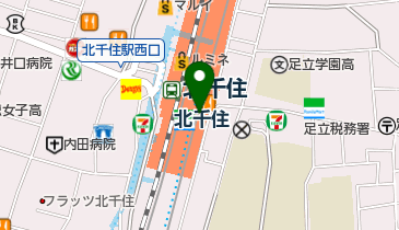 EQUiA(エキア)北千住の地図画像