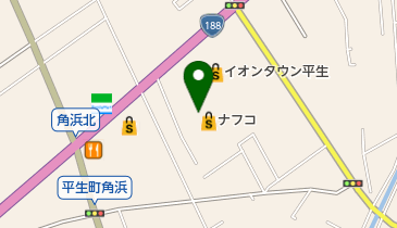 クスリ岩崎チェーン イオンタウン平生店の地図画像