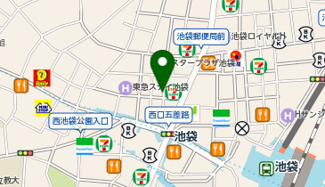 レーヌ池袋の地図画像