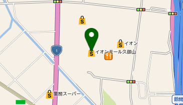 ビューティーサロン イオンモール久御山店の地図画像