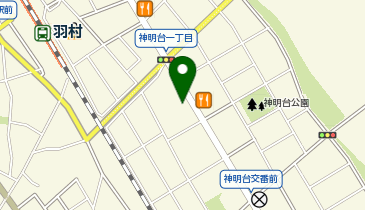 Big-A 羽村神明台店の地図画像