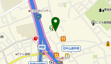 やすだ スロット仲宿店の地図画像