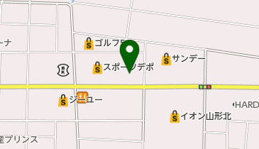 株式会社メディセオ山形支店の地図画像